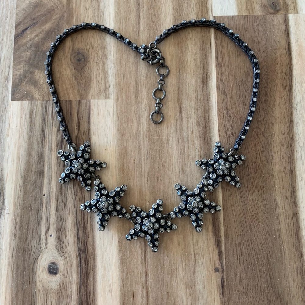 J.Crew Jcrew rhinestone star necklace NWOT